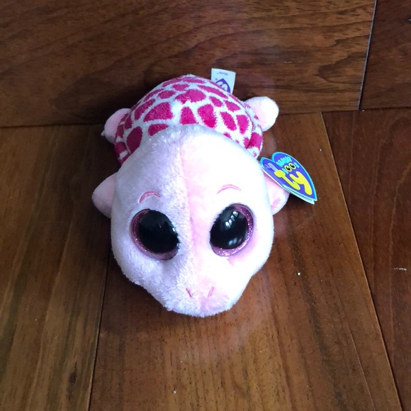 pink turtle beanie boo